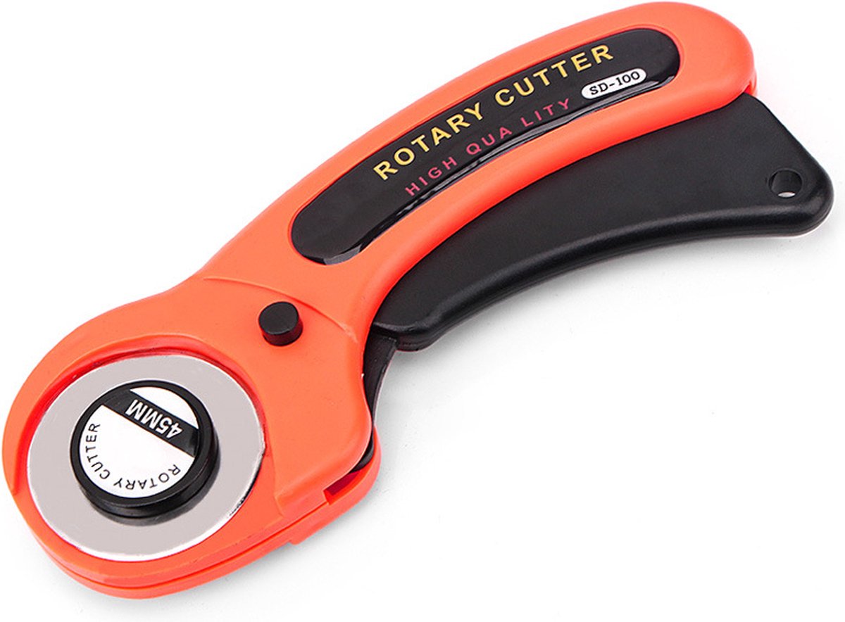 Rolmes 45mm - Stofsnijder - Naaien - Handwerk - Quilten - Ergonomisch design - High quality - ISO9001 - Rotary Cutter SD100