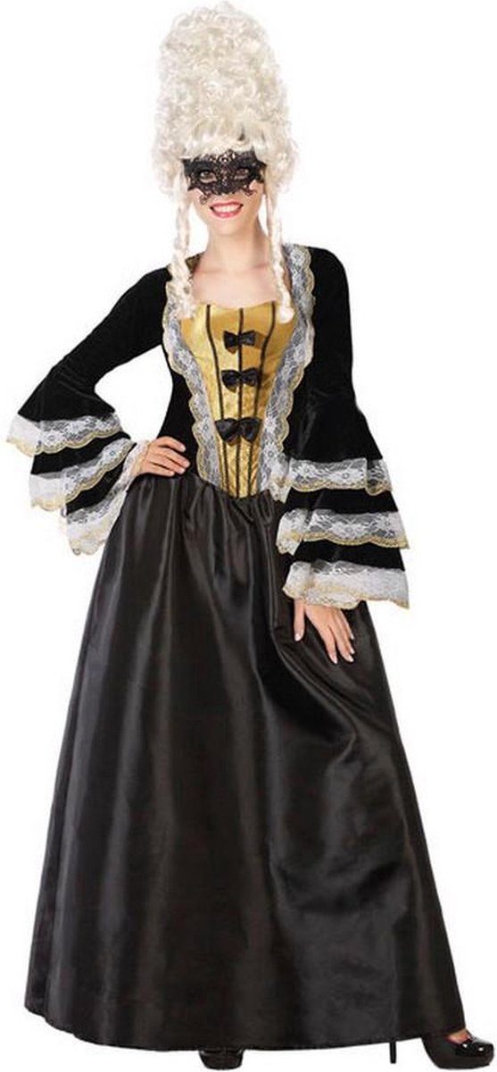 Atosa Hofdame Kostuum Zwart XL