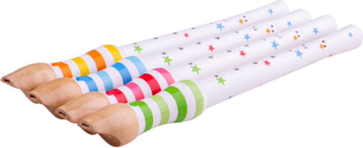Bigjigtoys Recorder fluit blauw (st 1)