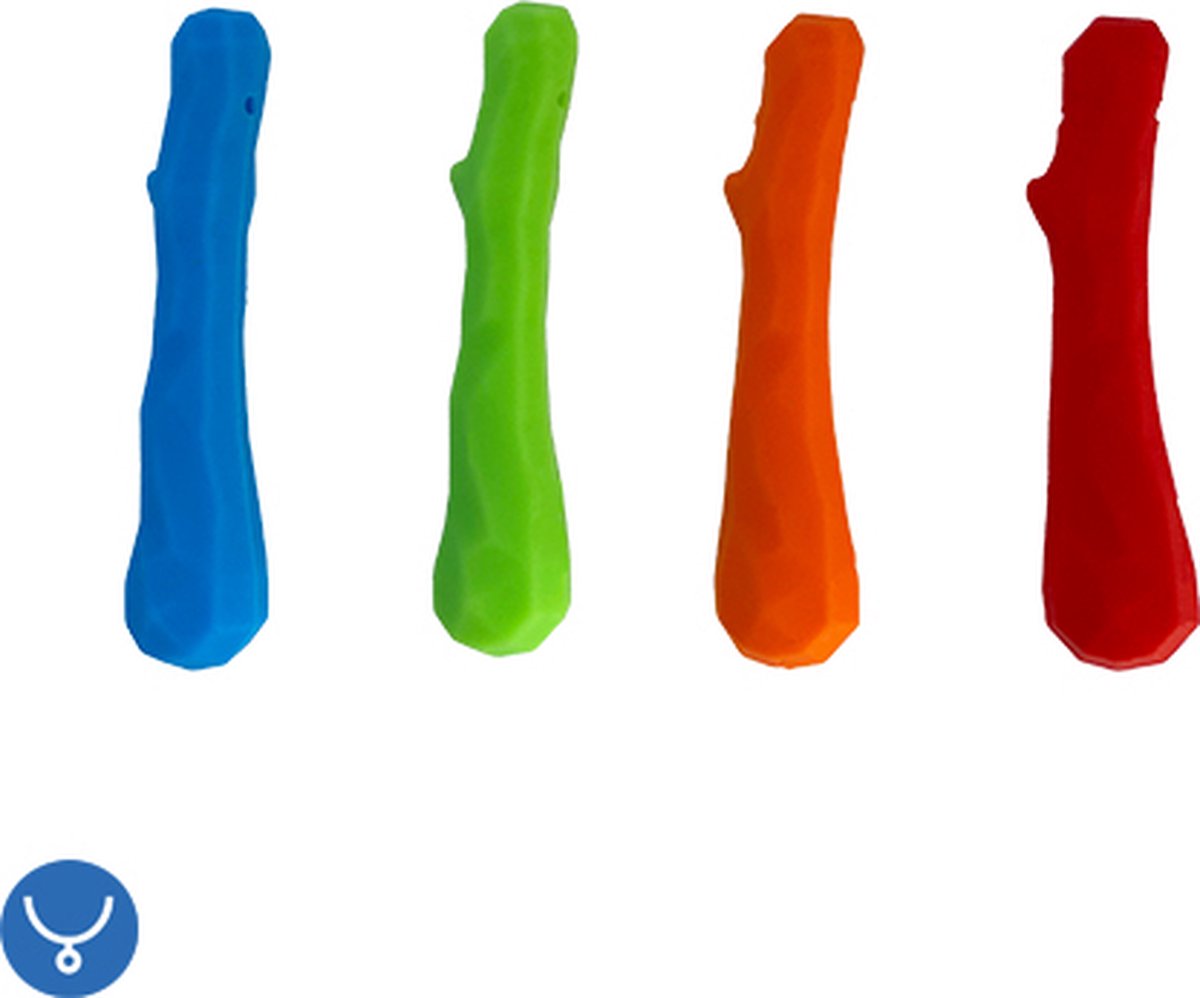 Knots Bijtketting Kauwketting - Rood