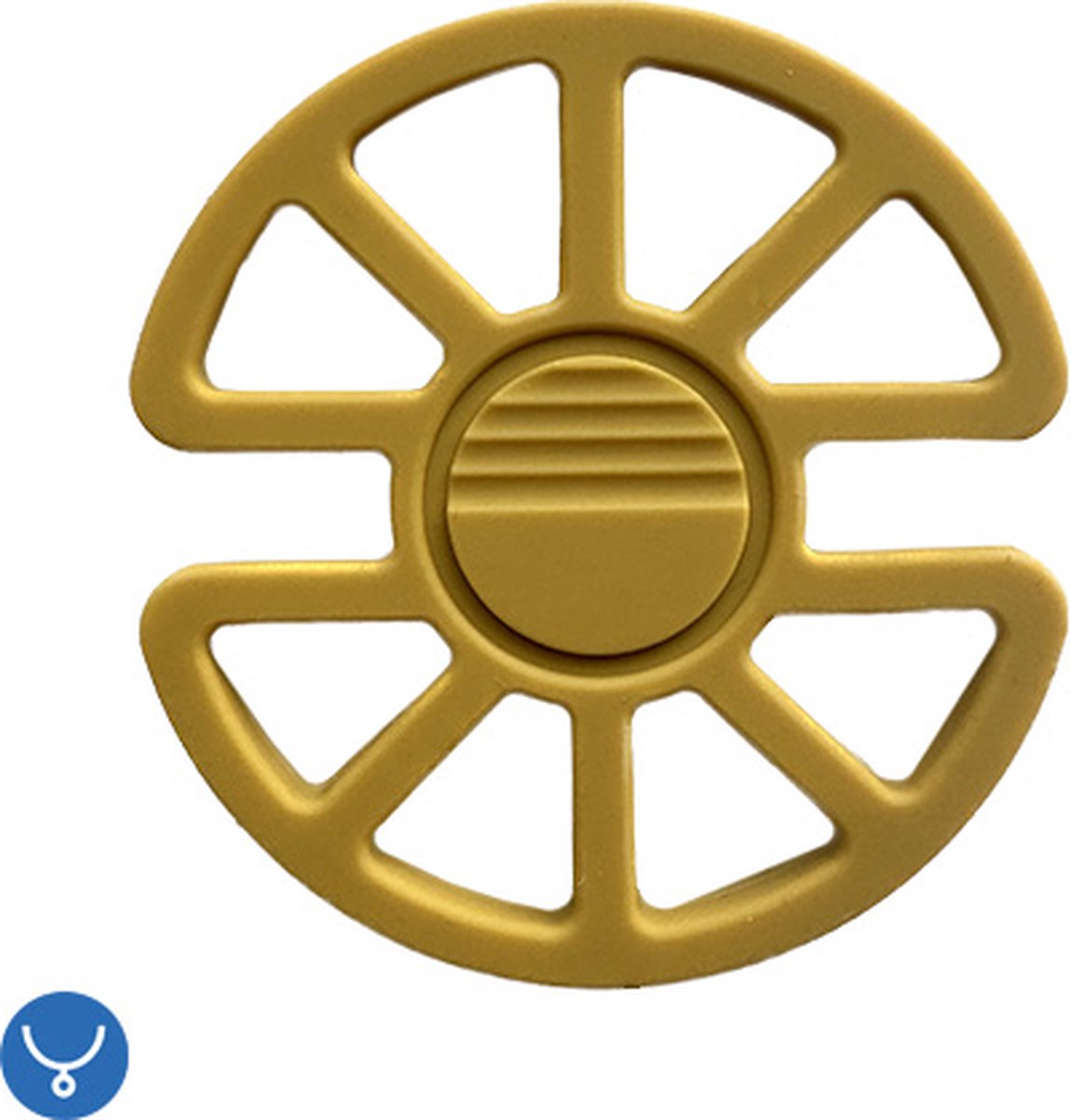 Wiel Bijtketting Kauwketting - Oker Geel