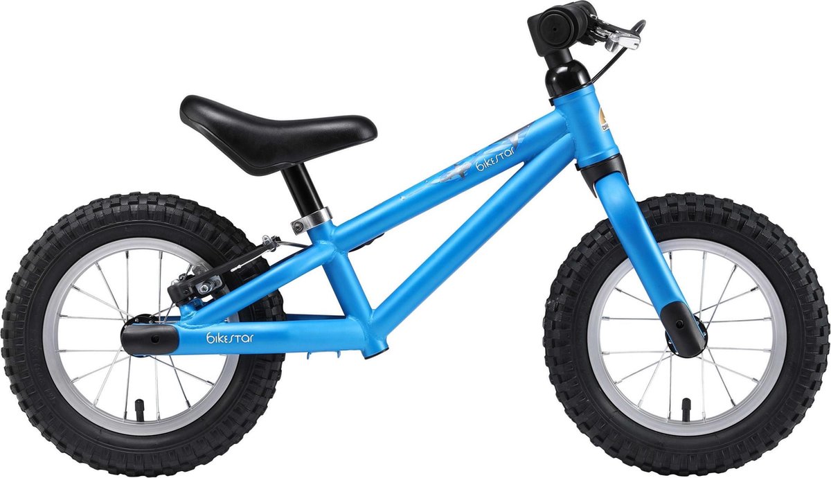 Bikestar 12 inch MTB loopfiets, blauw