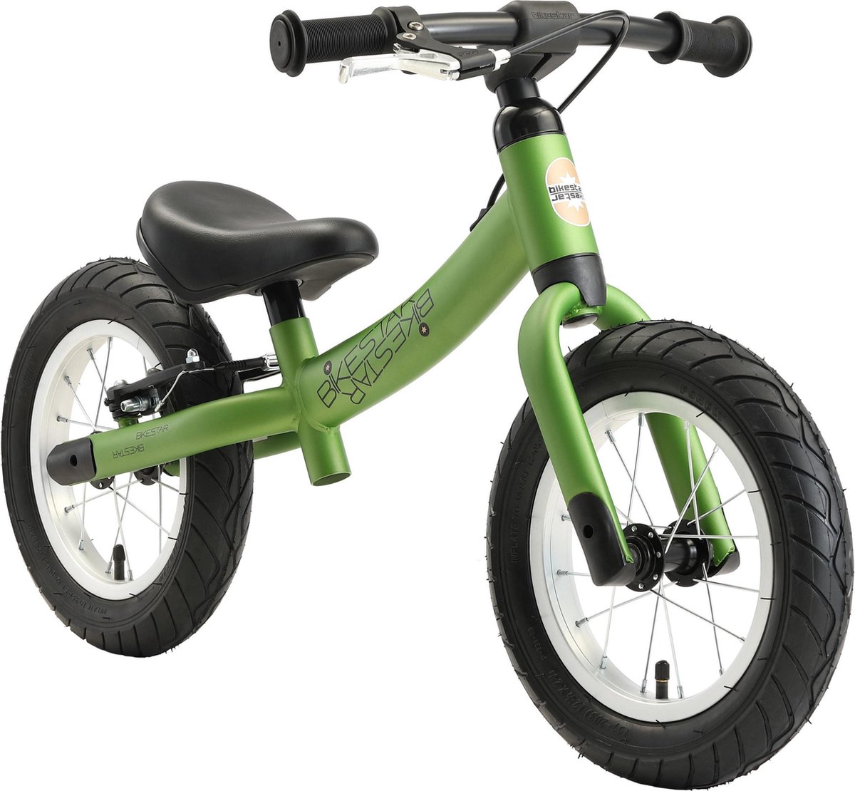 Bikestar 12 inch meegroei loopfiets Sport,, groen