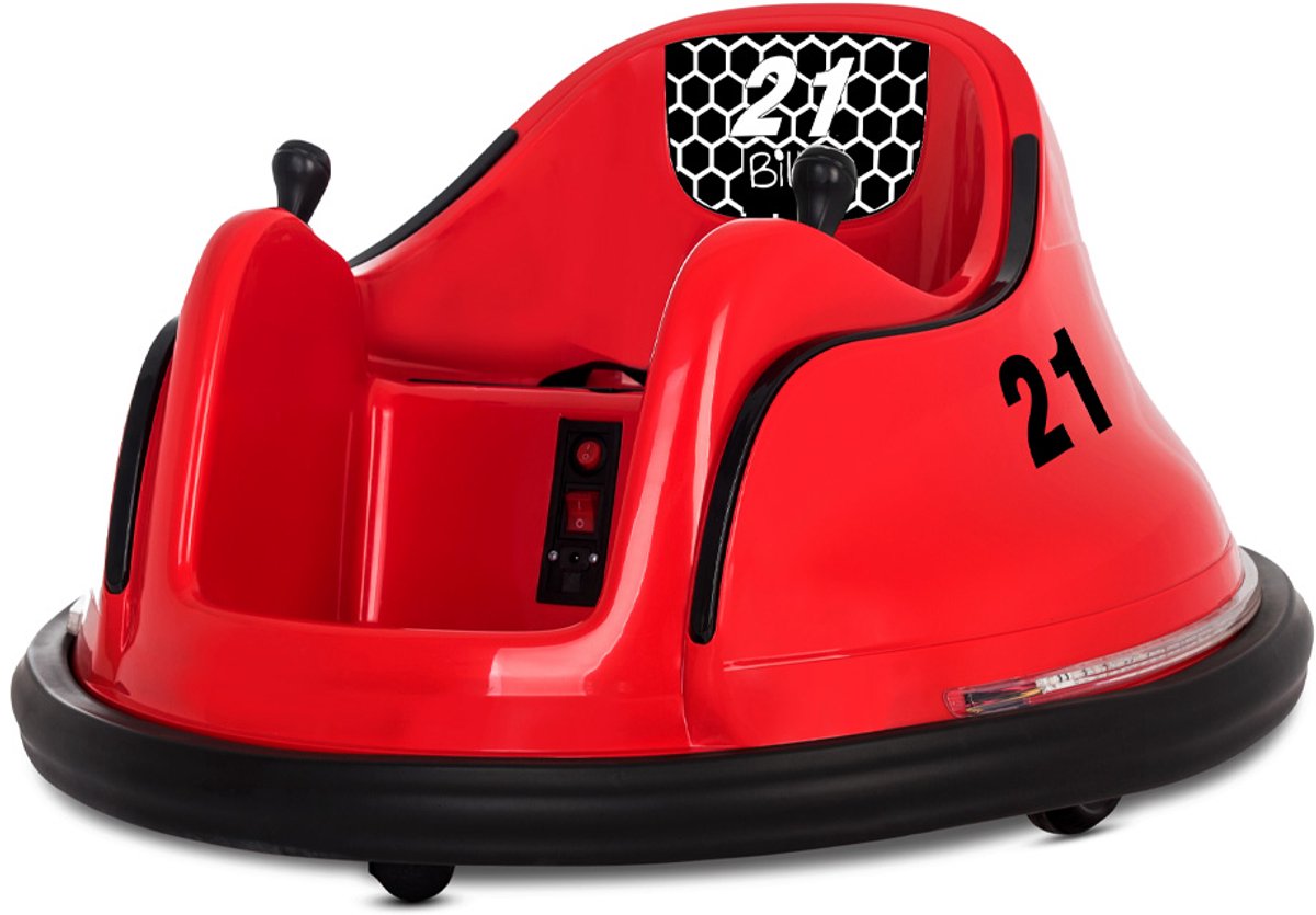 Billy 360° Bumper Car - Elektrische Botsauto Pera Rood