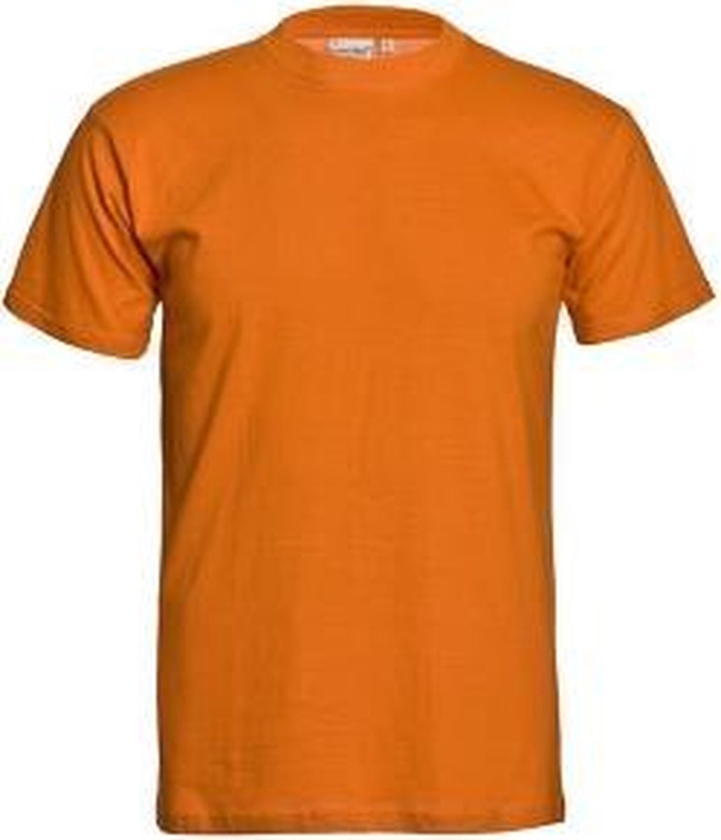 Santino oranje T-shirt Maat L (vallen ruim)