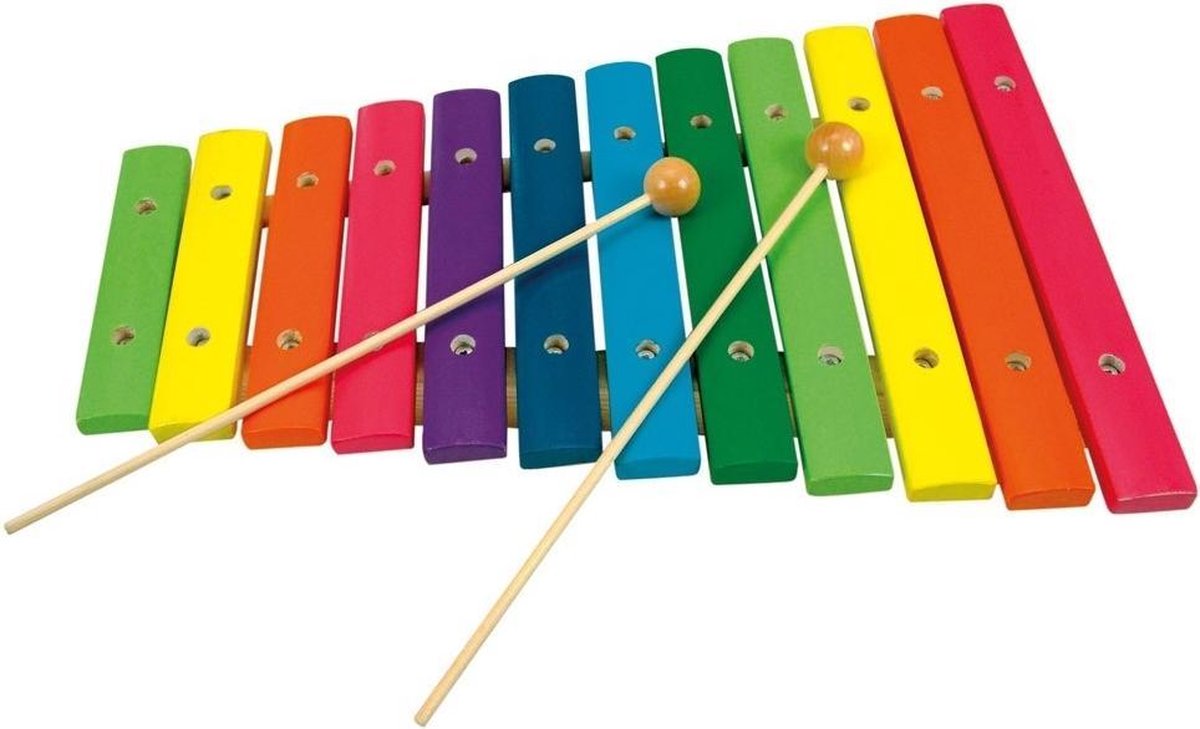   Xylofoon 12-toons Junior 33 Cm Metaal/hout 3-delig