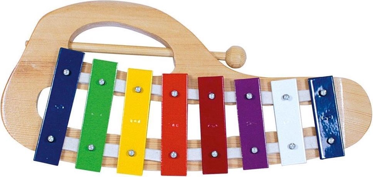   Xylofoon 8-toons Junior 31 Cm Metaal/hout 2-delig