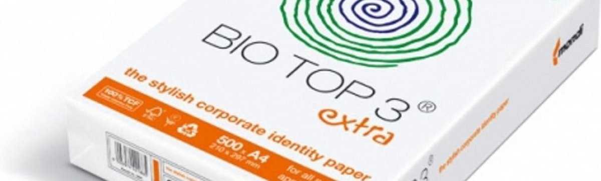 Kopieerpapier BioTop 3 A4 120gr naturel 250vel