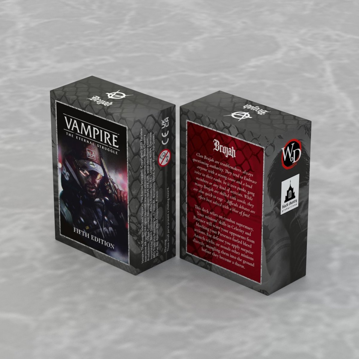 Vampire The Eternal Struggle Brujah Preconstructed Deck