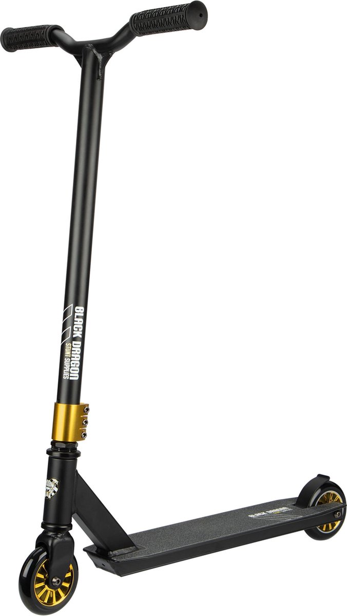 Black Dragon Stuntstep - Pulse Racer - Zwart/Goud