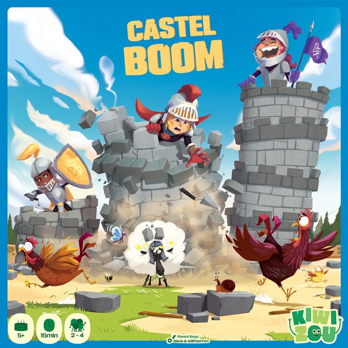 Blackrock Games CASTEL BOOM, Bordspel, 5 jaar, 15 min, 15 min