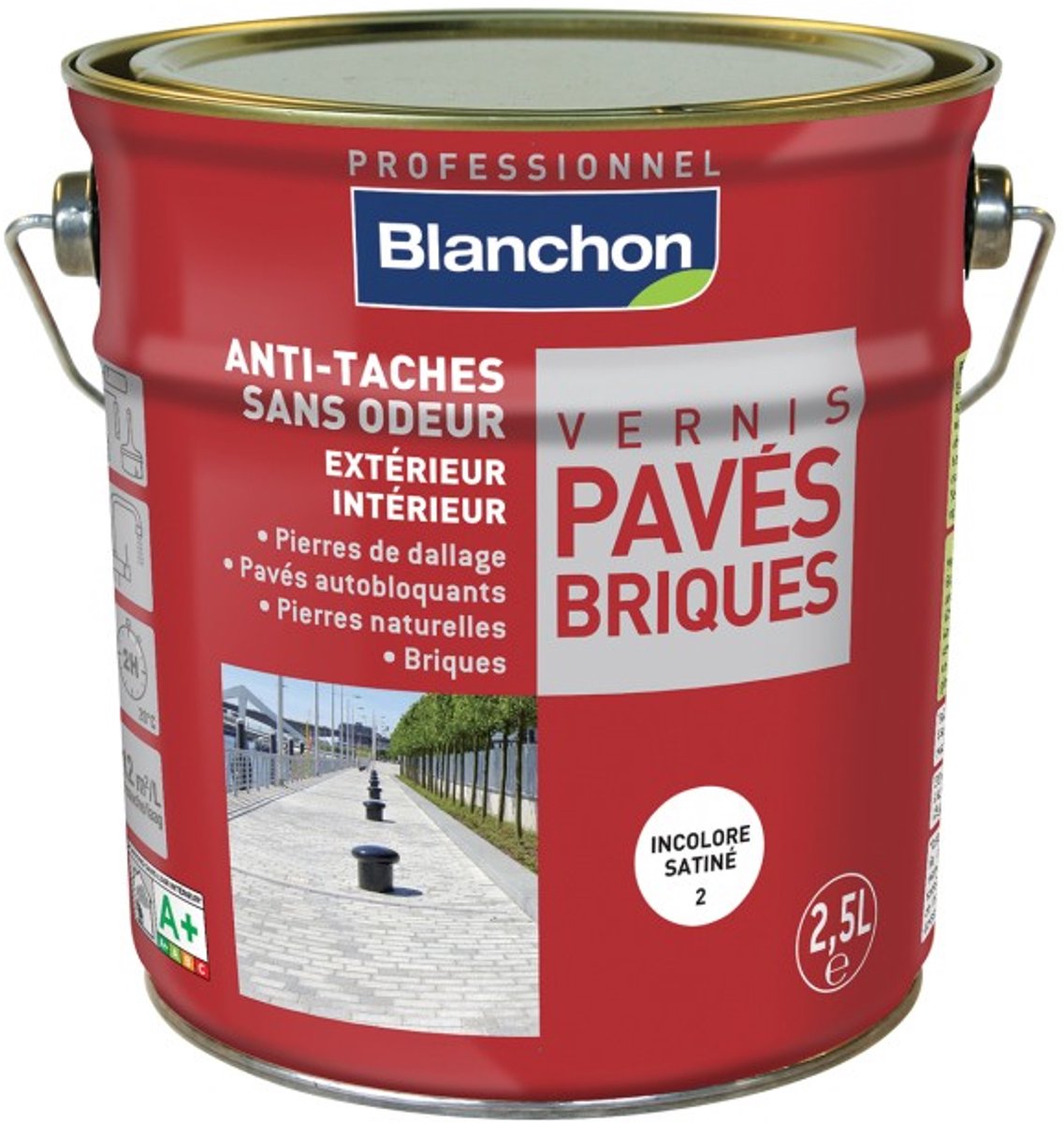   vernis pour pavé et brique Mat 2,5L