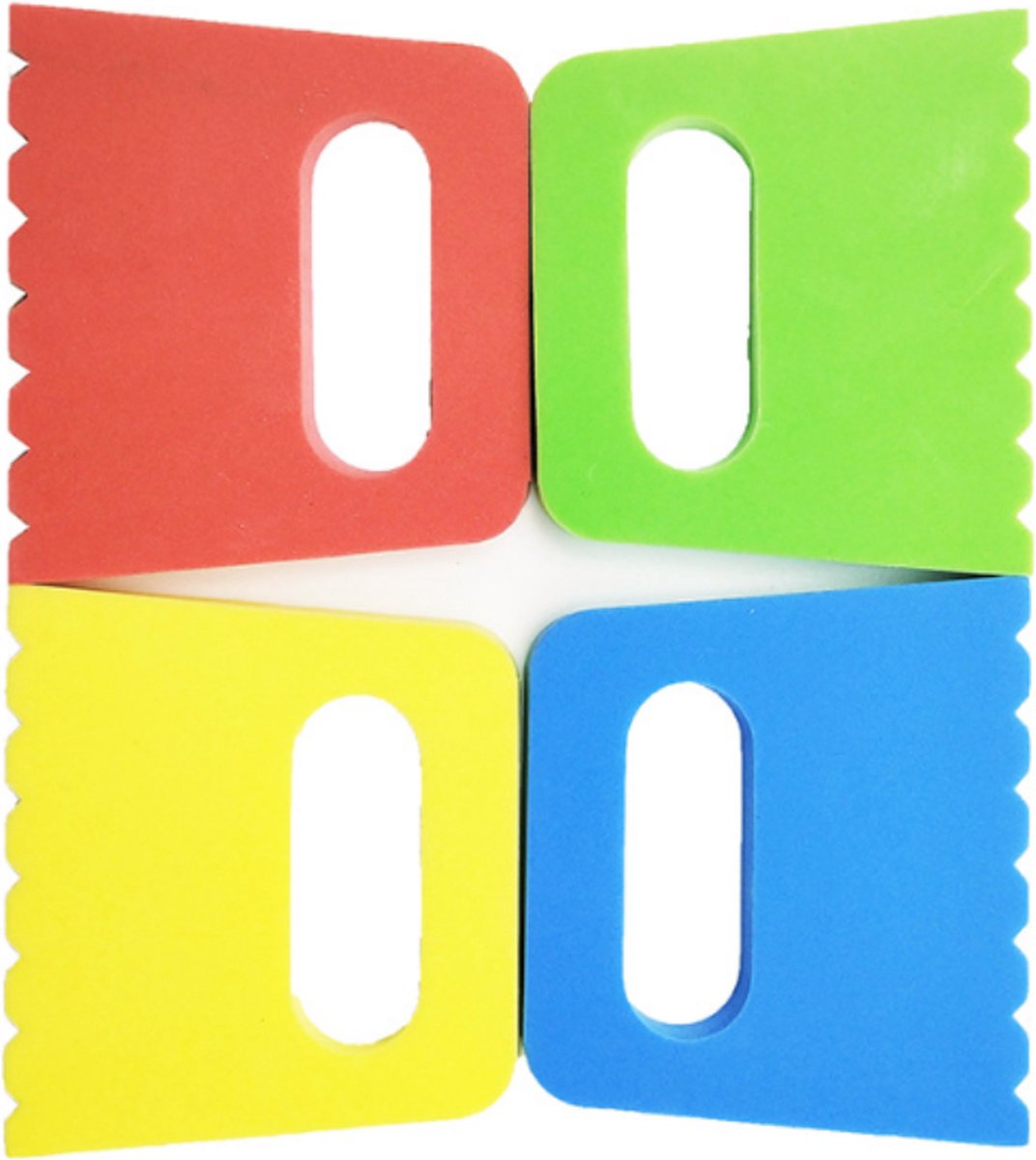 schilderspullen voor kinderen - verfkammen - verfkwasten kinderen - kinderkwasten - creatief kinderen - knutselen - Blijderij