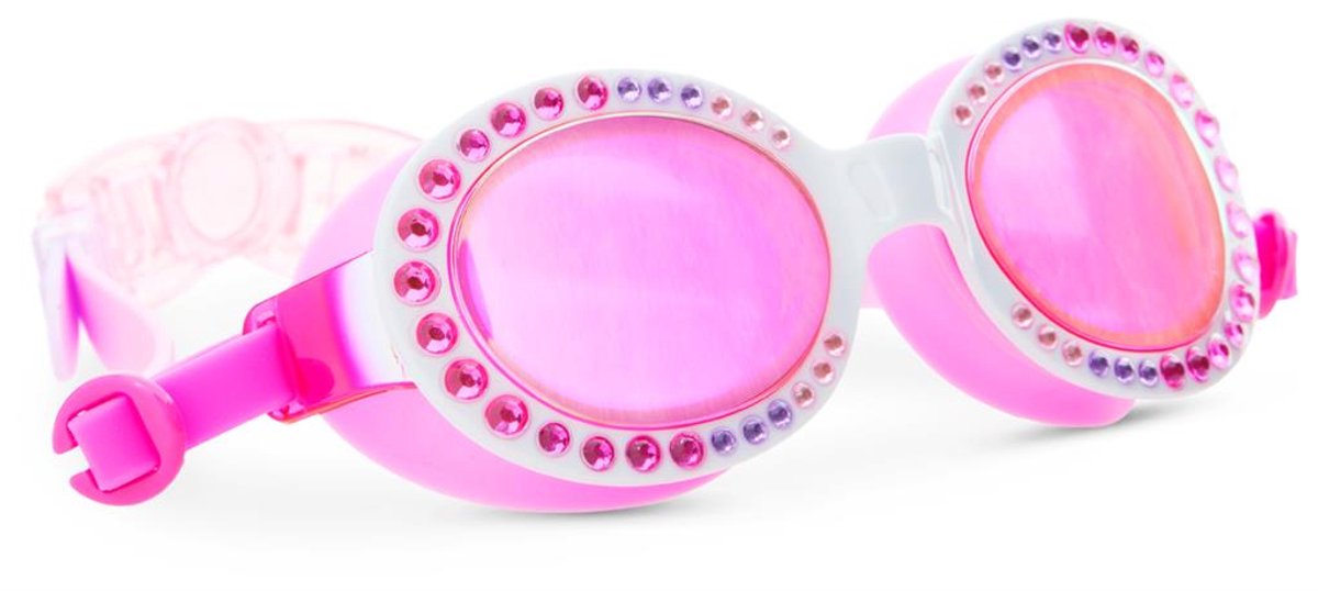Bling2O Zwembril voor kinderen - Aurora - kleurrijke zwembril met strass.