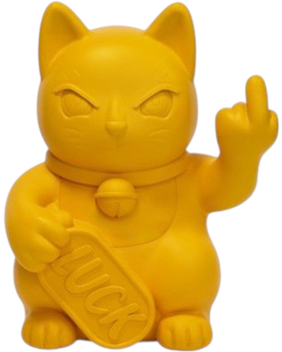 MANEKI YELLOW 27 CM ART. MAKOLUCK27-1316 BLOGO DESIGN