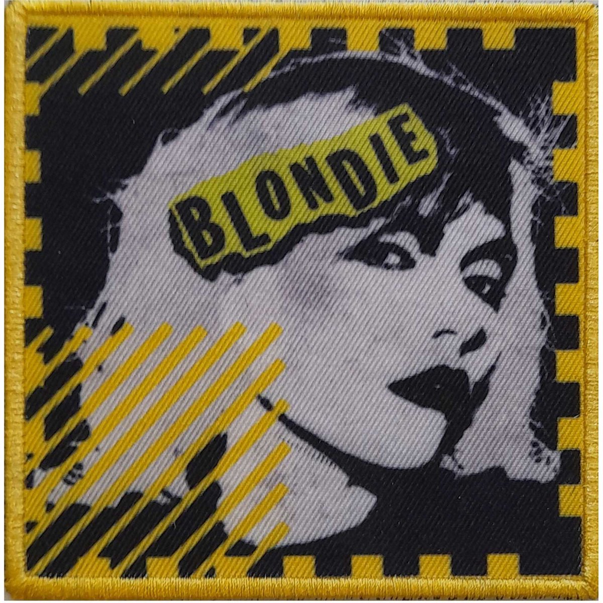 Blondie Patch Punk Logo Mono Multicolours