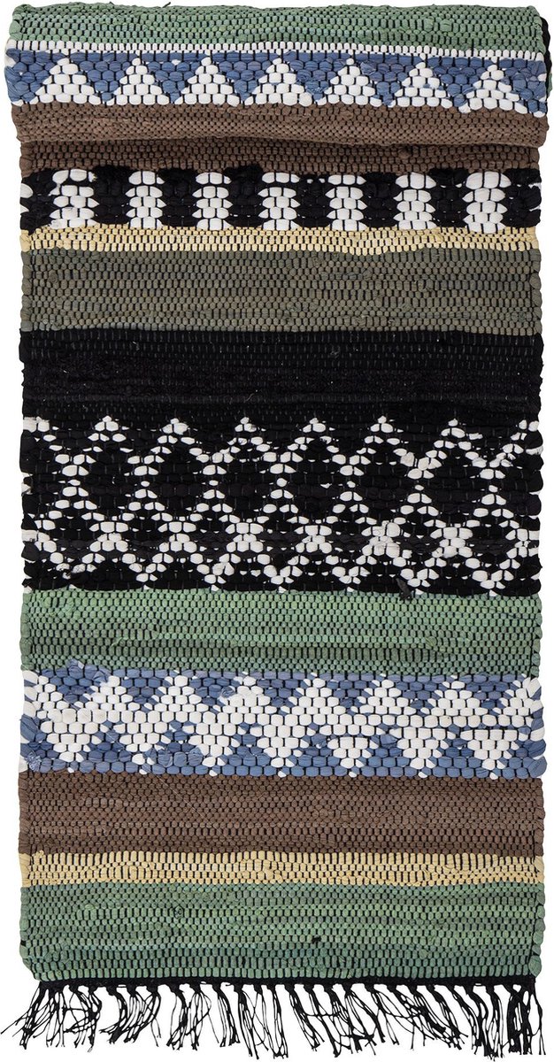 Bloomingville Vloerkleed Huxi Katoen - Multi color