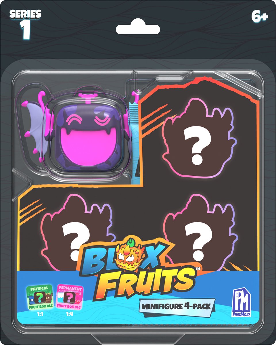 Blox Fruits - Minifiguren 4 pack