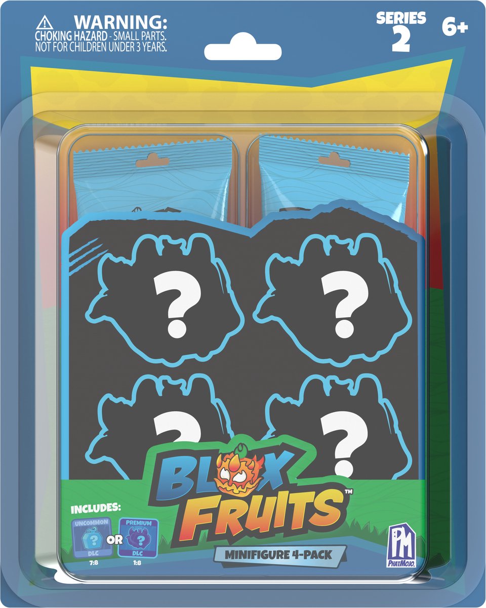 Blox Fruits- Minifiguren 4 Pack - S2