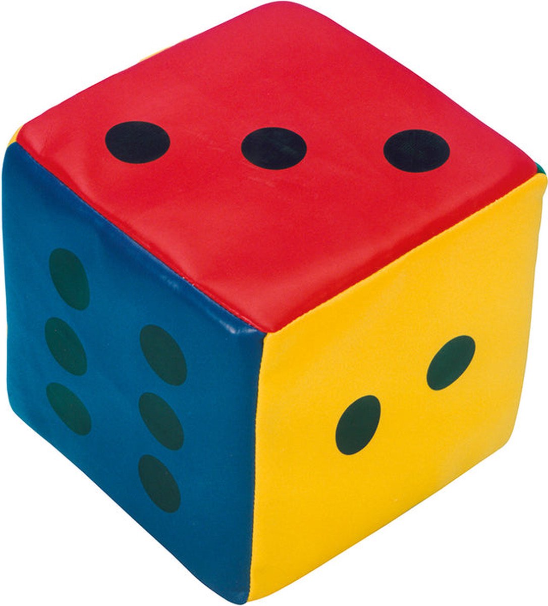 Gekleurde dobbelsteen