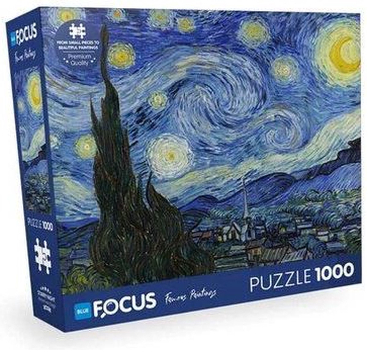 Puzzel - Sterrennacht - van Gogh - 1000 stukjes