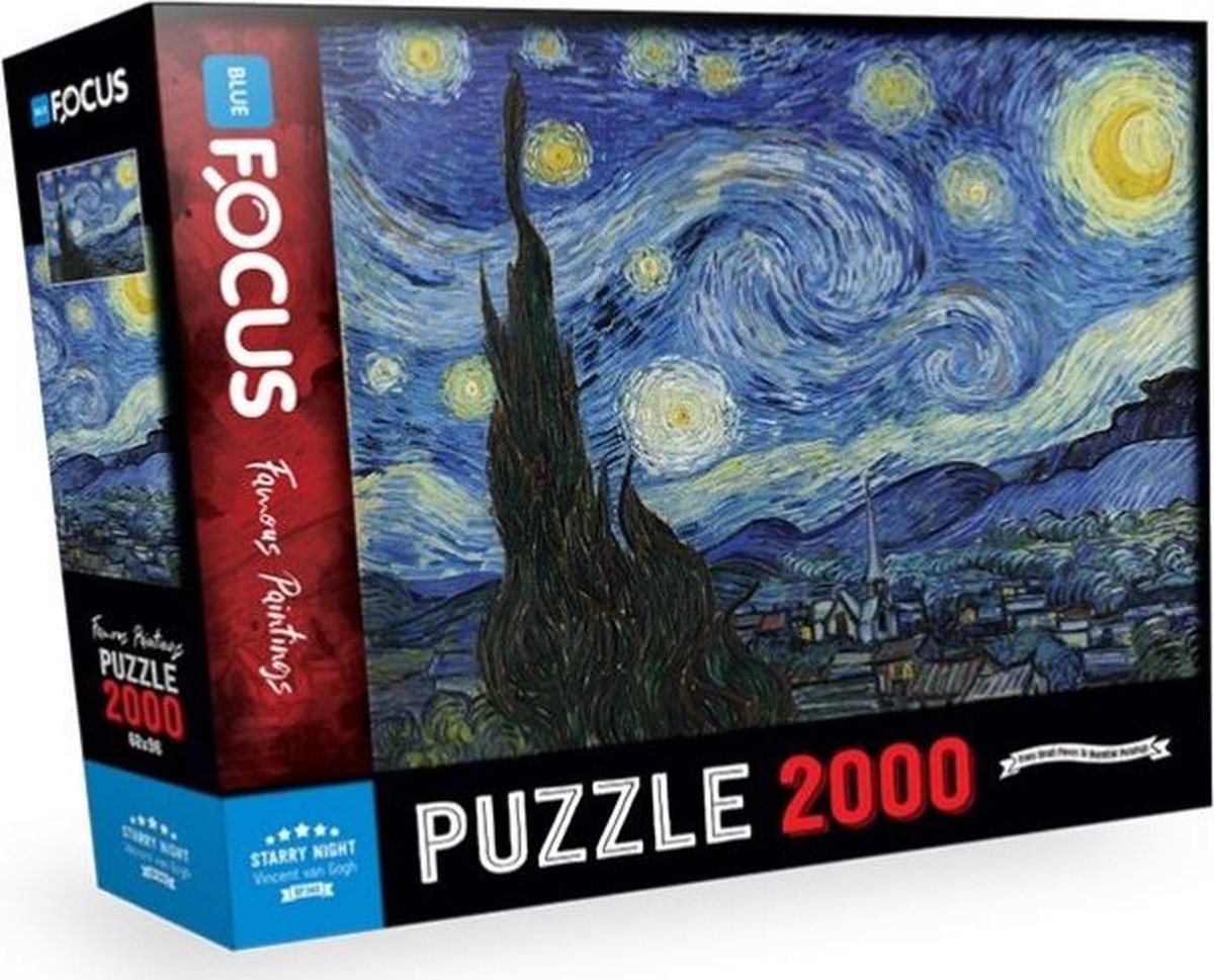 Puzzel - Sterrennacht - van Gogh - 2000 stukjes