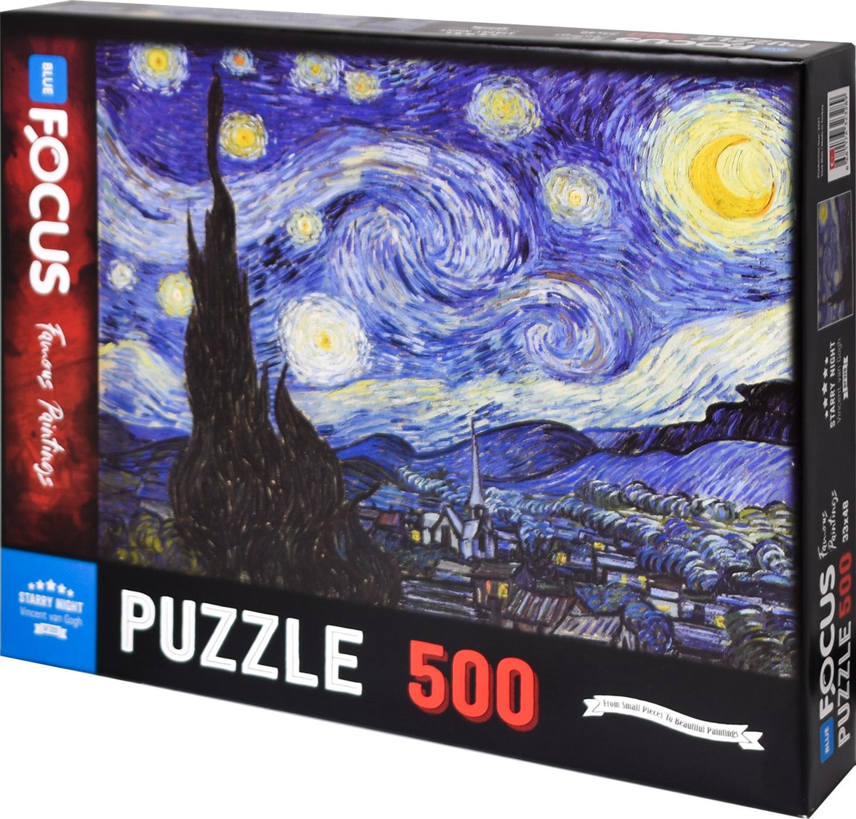 Puzzel - Sterrennacht - van Gogh - 500 stukjes