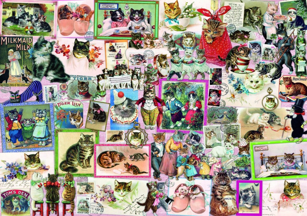 Bluebird - Legpuzzel - 1500 stukjes - Katten