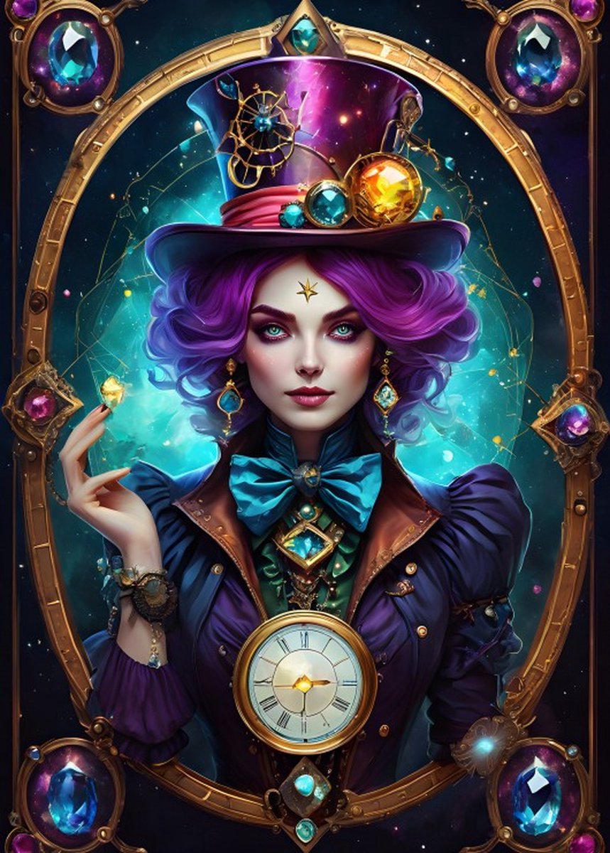 Bluebird Puzzle Violet legpuzzel - Steampunk Collection - 500 stukjes.