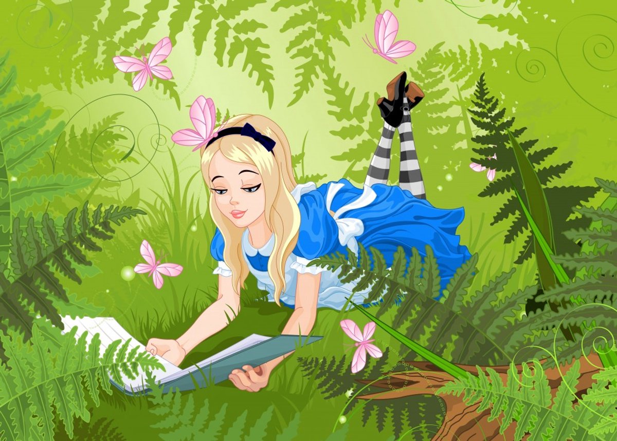 Bluebird Puzzle puzzel Merveilleuse Alice - 104 stukjes.
