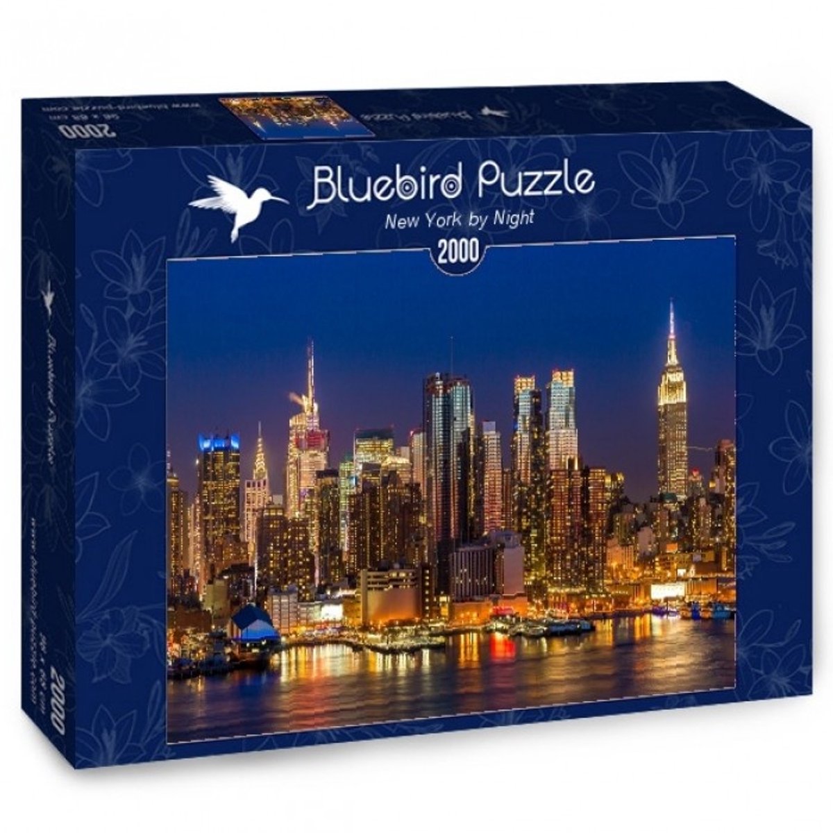 New York by Night - puzzel van 2000 stukjes