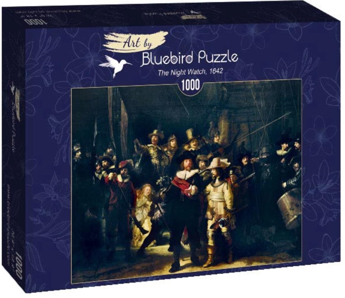 Rembrandt - The Night Watch, 1642 -  Puzzle 1,000 pieces