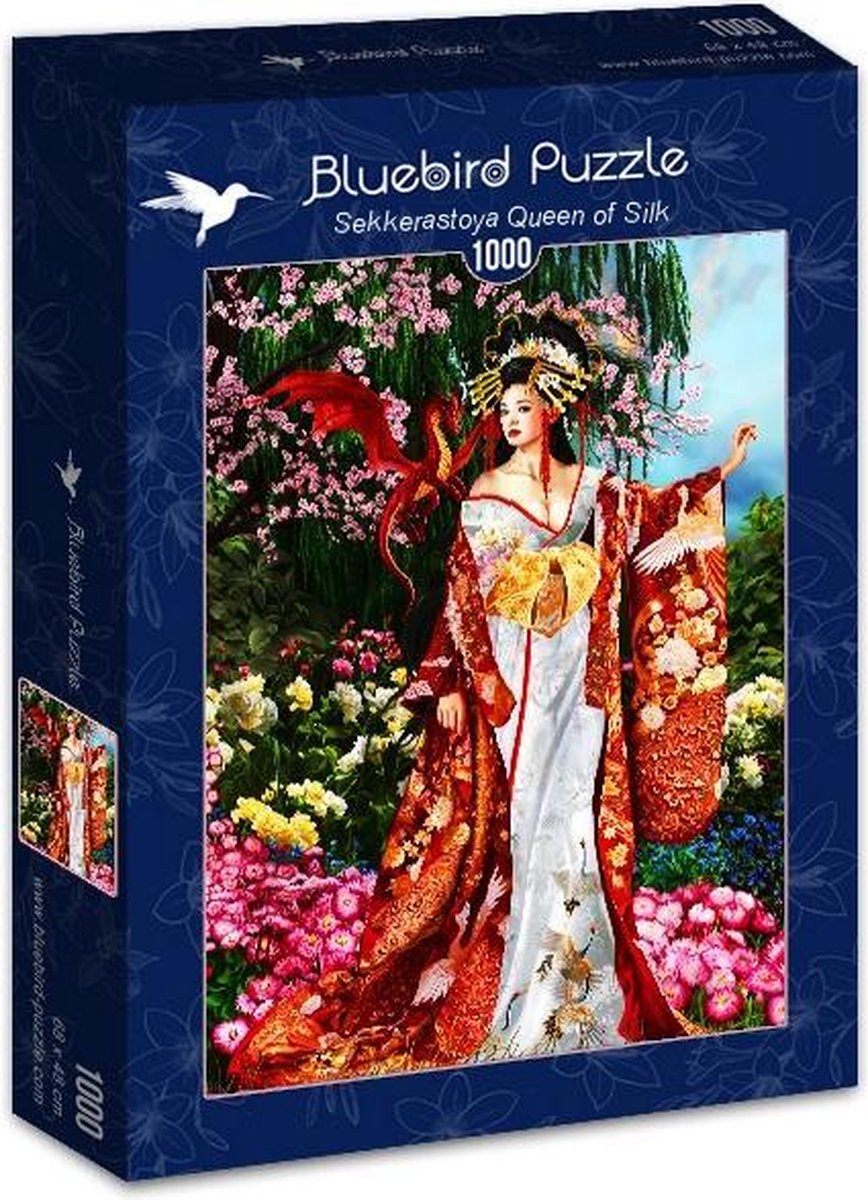 Sekkerastoya Queen of Silk, Nene Thomas, 1000 stukjes, Bluebird