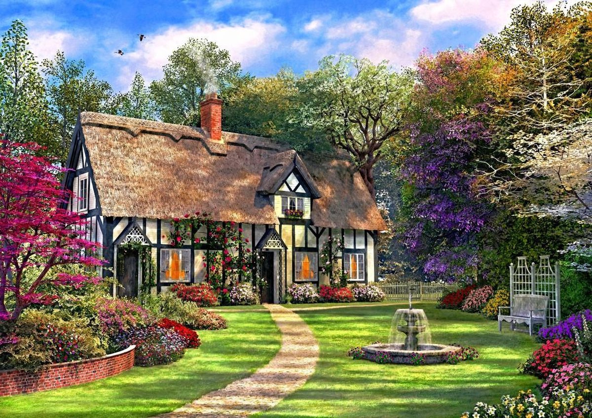 The Hideaway Cottage -  Puzzle 2,000 pieces