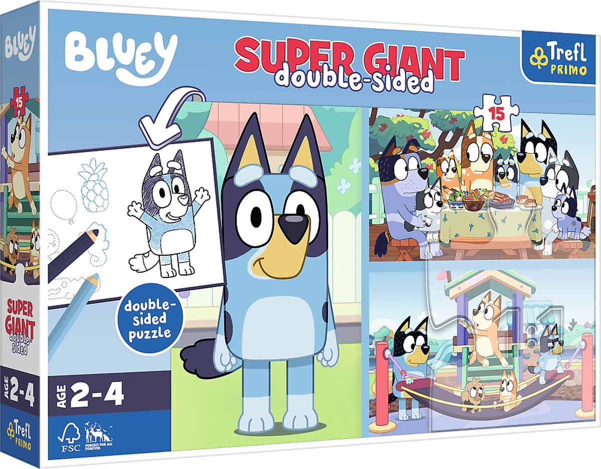 Bluey Puzzel - An Adventure