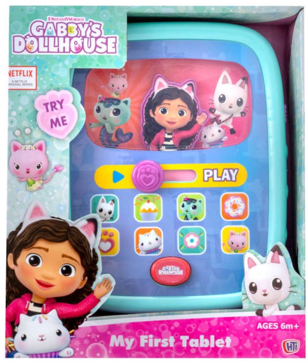 Gabbys Dollhouse Tablet - Interactief educatief speelgoed met stemmen - 18+ maanden
