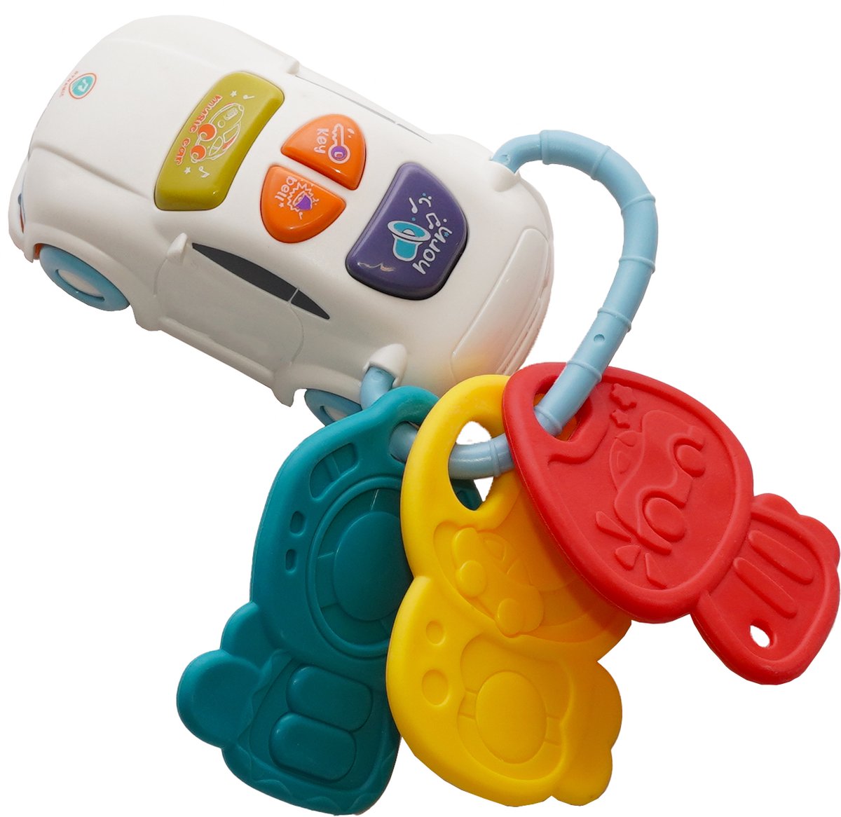 Bo Jungle - Musical Car Keys - autosleutels - speelgoed - peuter - rammelaar