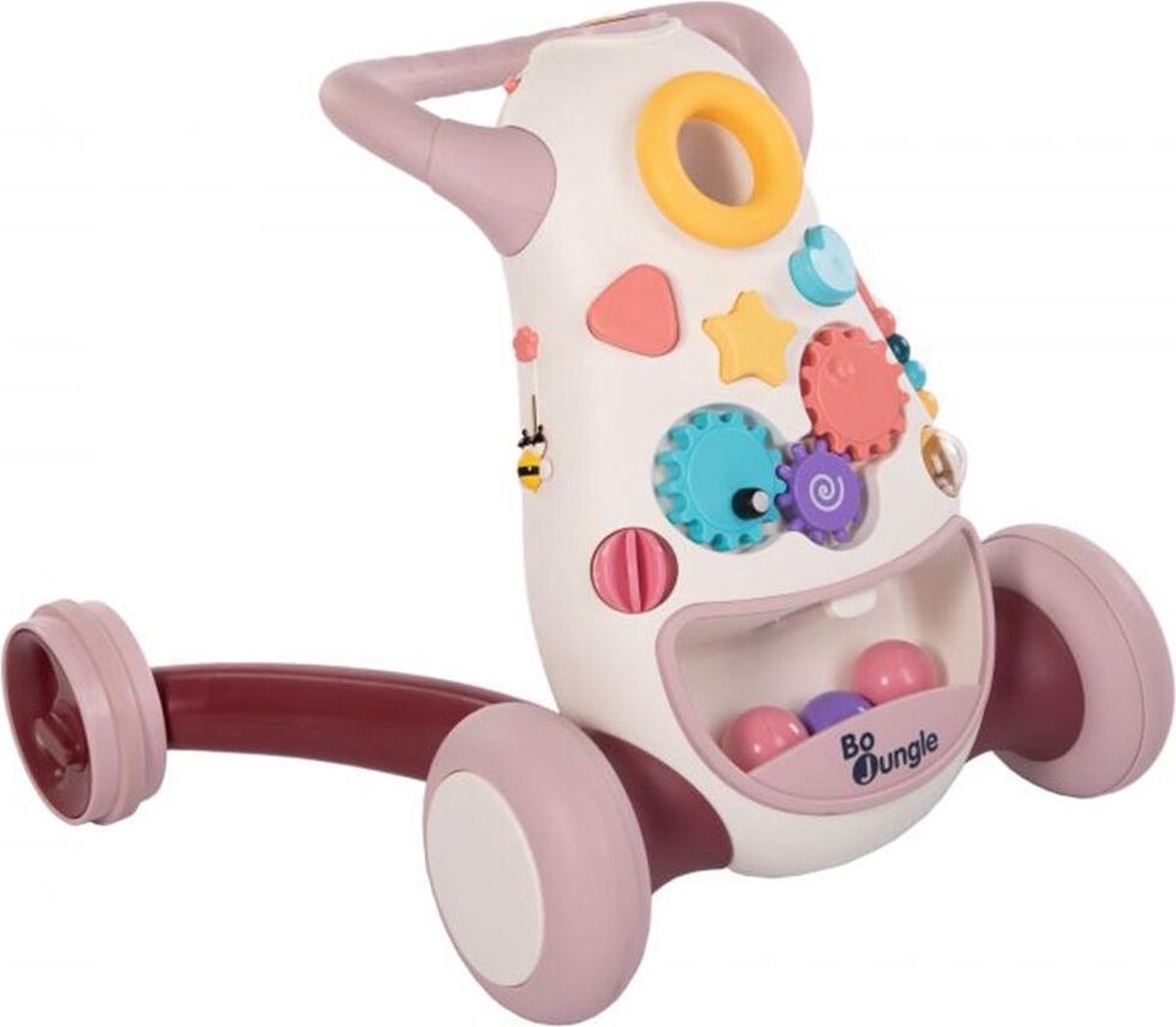 Bo Jungle B-Walking Aid Loopauto - Jumpy Pink