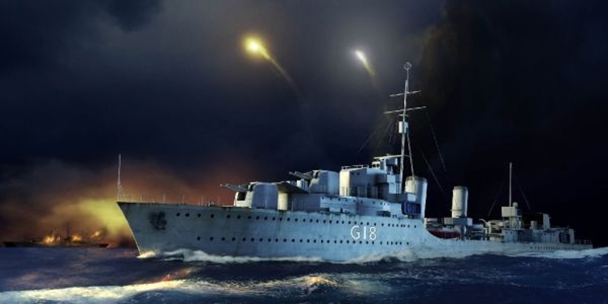Boats HMS Zulu Destroyer 1941
