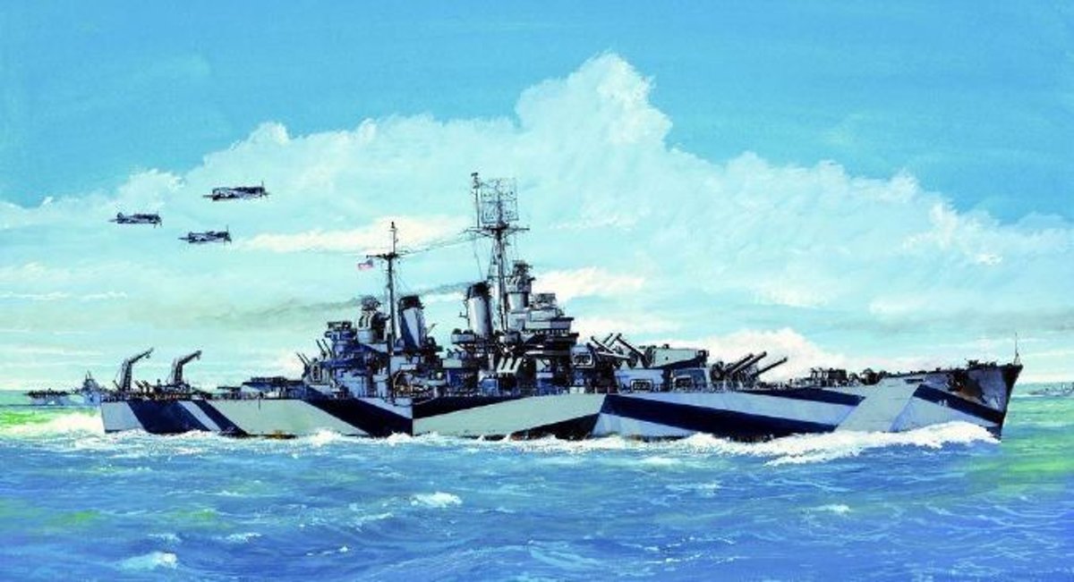 Boats USS Baltimore CA-68 1944