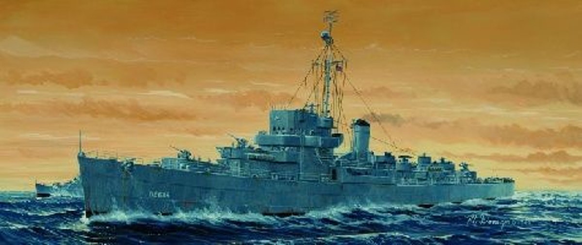 Boats USS England DE-635