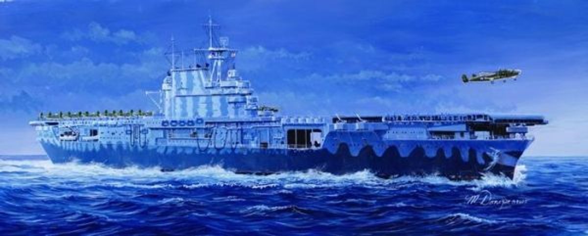 Boats USS Hornet CV-8