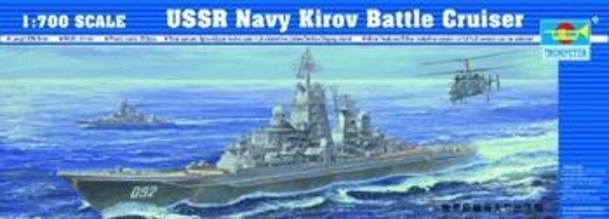 Boats USSR Navy Battle Cruiser Kirov