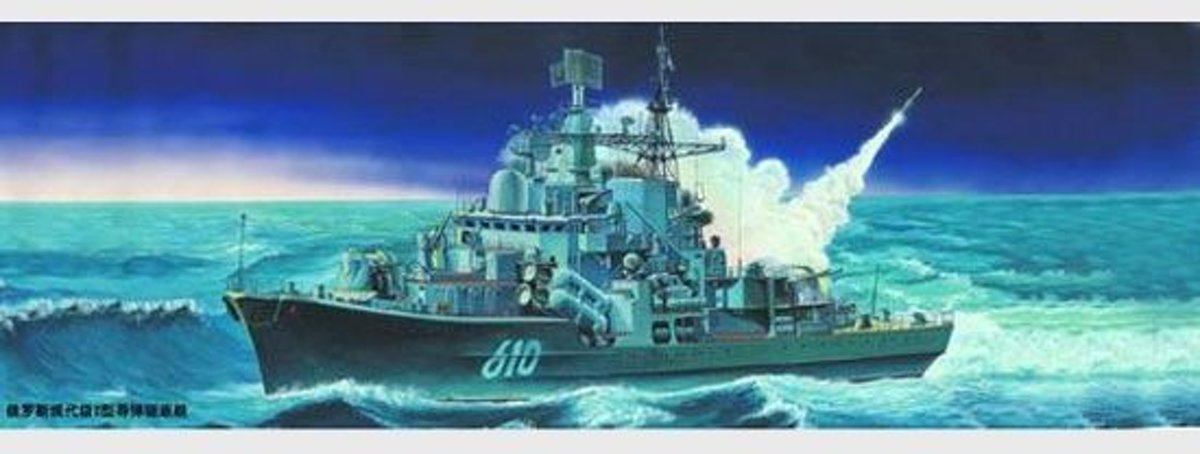 Boats USSR Navy Sovremenny Class 956E
