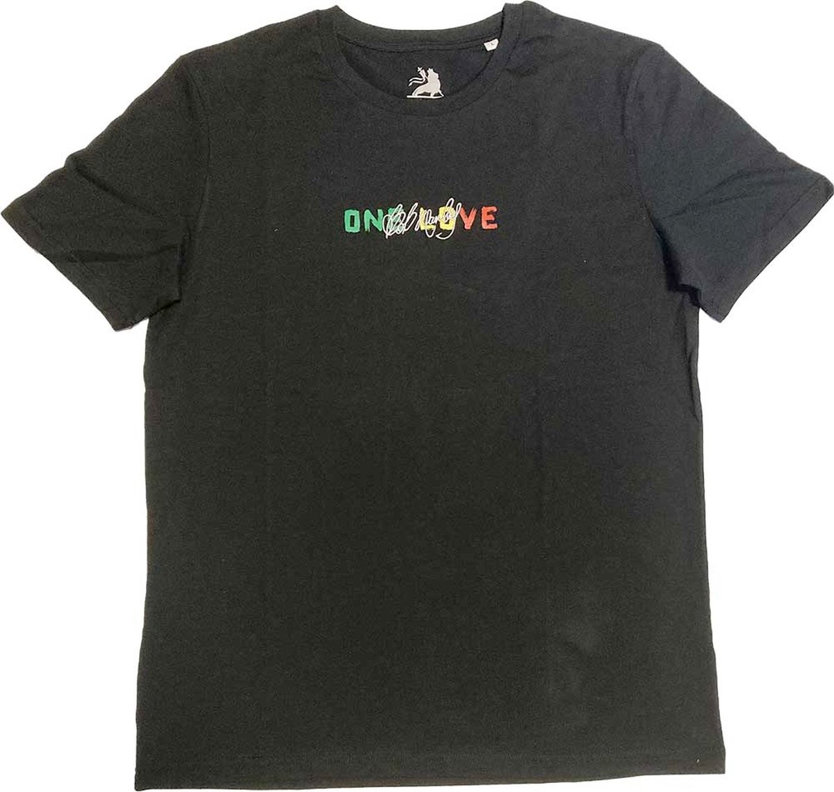 Bob Marley - One Love Portrait Heren T-shirt - L - Zwart