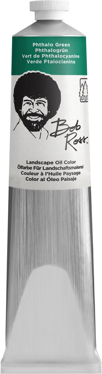 Bob Ross olieverf tube 200ml PHTHALO GREEN