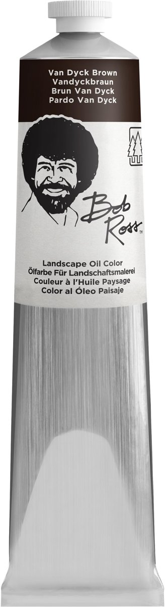Bob Ross olieverf tube 200ml VANDYKE BROWN