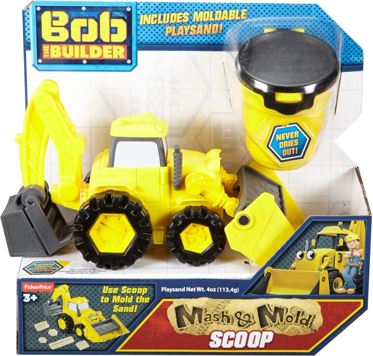 Bob de Bouwer Mash & Mold Speelzand