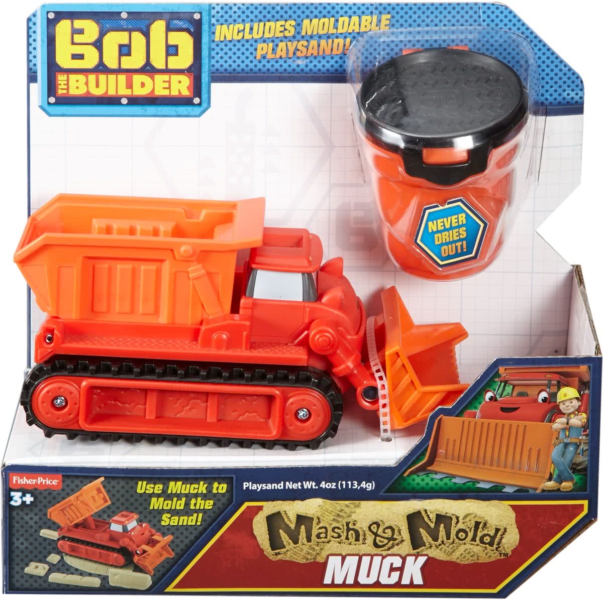 Bob de Bouwer Mash & Mold Speelzand