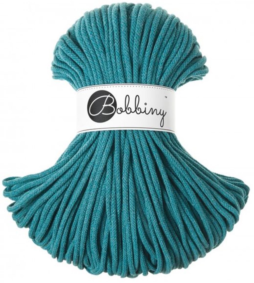 Bobbiny premium 5 mm - teal - 50 mtr